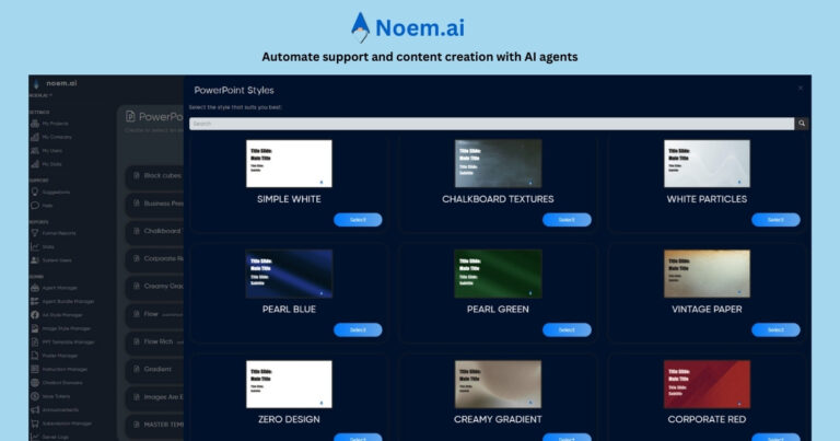 Noem.ai: Best Custom Ai Agents